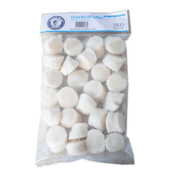 Roe Off Scallops 1kg | Premium Seafood | Melbourne Delivery