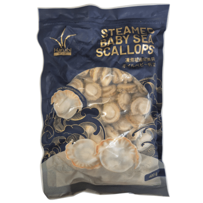 Steamed Baby Scallops 400g