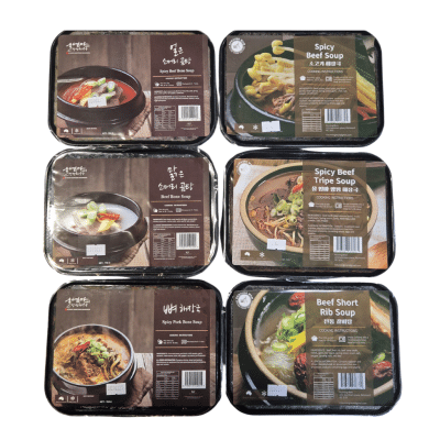 Premium Korean Soup & Broth Collection (6 Varieties)